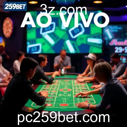 Experiência Imersiva: Jogando em um Cassino ao Vivo na 259bet